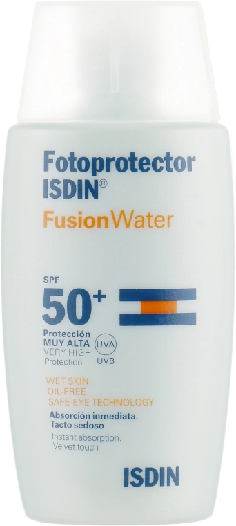 Isdin Солнцезащитное средство для лица SPF 50+ Fotoprotector Fusion Water SPF 50+ - фото N5