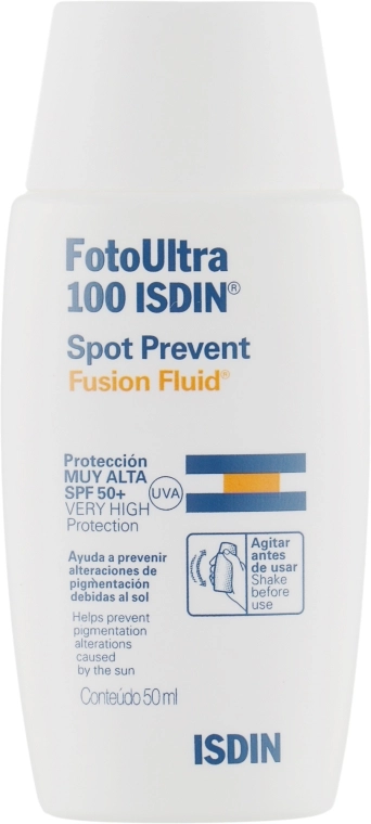 Isdin Флюїд для обличчя Foto Ultra 100 Spot Prevent Fusion Fluid SPF 50+ - фото N2