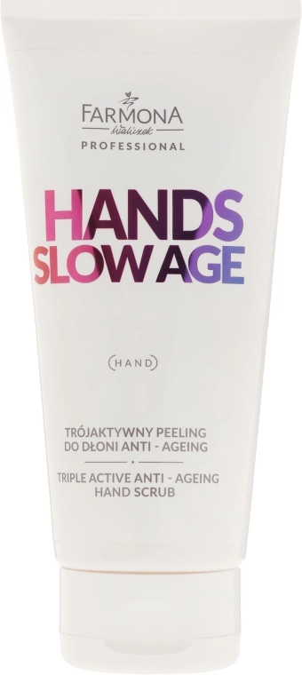 Farmona Professional Скраб для рук Hands Slow Age Triple Active Anti-ageing Hand Scrub - фото N1