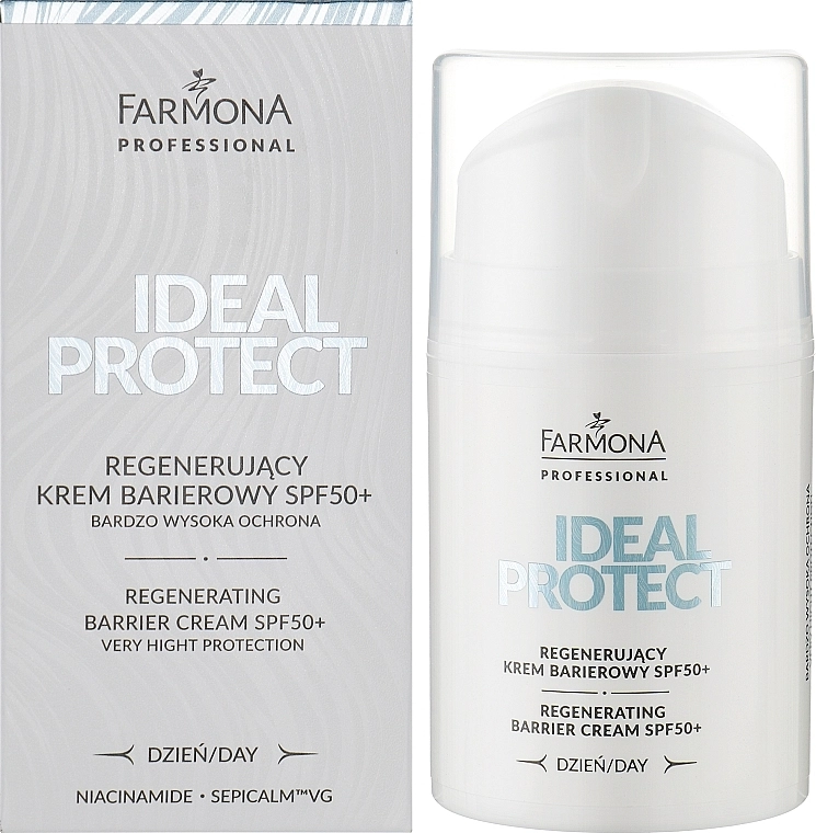 Farmona Professional Денний крем для обличчя Farmona Ideal Protect Regenerating Day Cream SPF50+ - фото N2