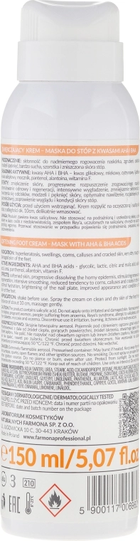 Farmona Professional Крем-маска для ног Podologic Acid Softening Foot Cream-Mask - фото N2