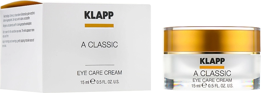 Klapp Крем для век "Витамин А" A Classic Eye Care Cream - фото N2