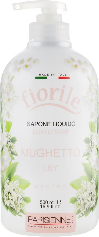 Parisienne Italia Жидкое мыло "Лилия" Fiorile Lily Liquid Soap - фото N1