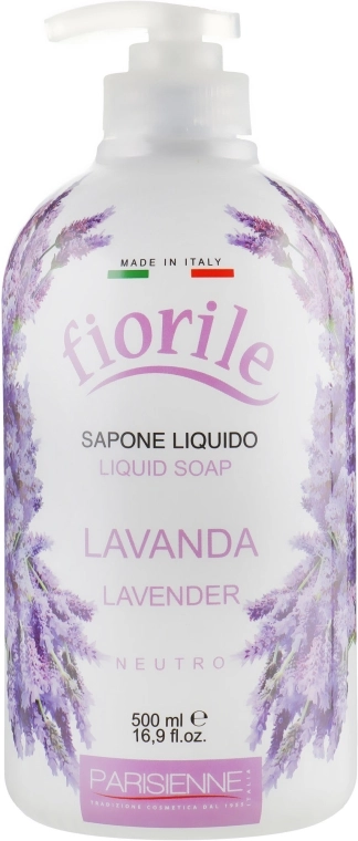 Parisienne Italia Жидкое мыло "Лаванда" Fiorile Lavender Liquid Soap - фото N1