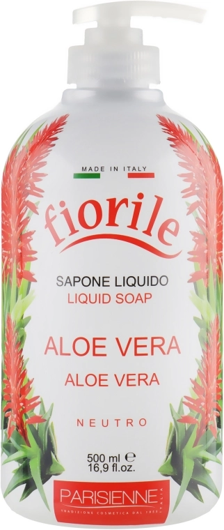 Parisienne Italia Жидкое мыло "Алоэ Вера" Fiorile Aloe Vera Liquid Soap - фото N1