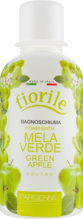 Parisienne Italia Піна для ванни "Зелене яблуко" Fiorile Green Apple Bath Foam - фото N1