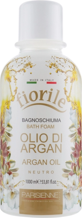 Parisienne Italia Піна для ванни "Арганієва олія" Fiorile Argan Oil Bath Foam - фото N1