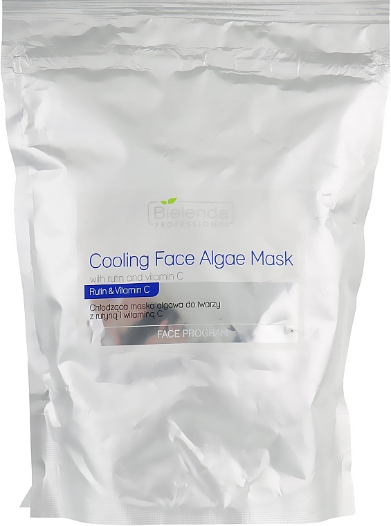 Bielenda Professional Альгінатна маска для обличчя з рутином і вітаміном С "Bielenda Professional Cooling Face Algae Mask" (запасний блок) - фото N1