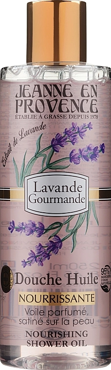 Jeanne en Provence Олія для душу "Лаванда" Lavende Nourishing Shower Oil - фото N1