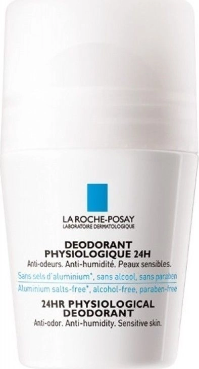 La Roche-Posay Дезодорант шариковый Physiological 24H Roll-On Deodorant - фото N1