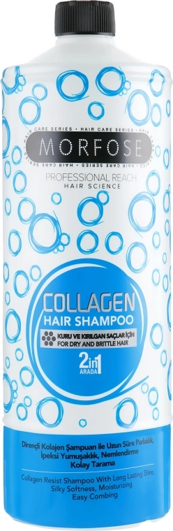 Morfose Шампунь для волосся Buble Collagen Hair Shampoo - фото N1