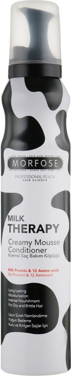 Morfose Мусс для волос "Молочный" Milk Therapy Creamy Mousse Conditioner - фото N1