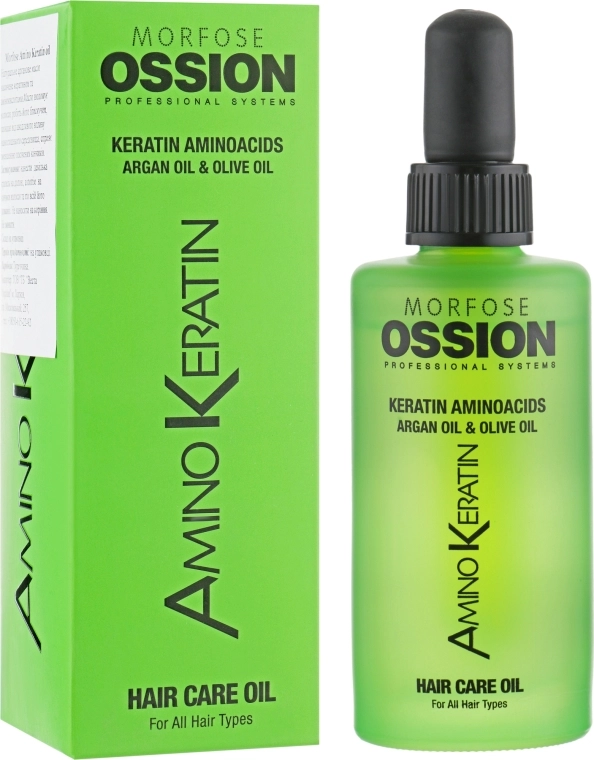 Morfose Масло для волос Ossion Amino Keratin Hair Care Oil - фото N1