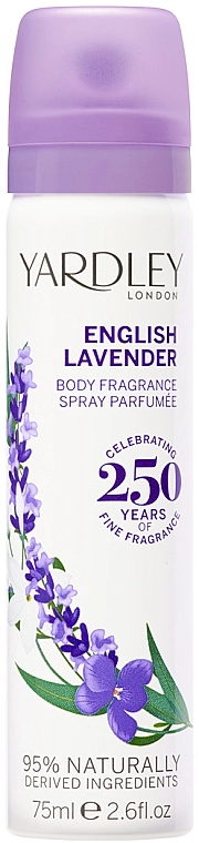 Yardley Дезодорант English Lavander Body Spray - фото N1