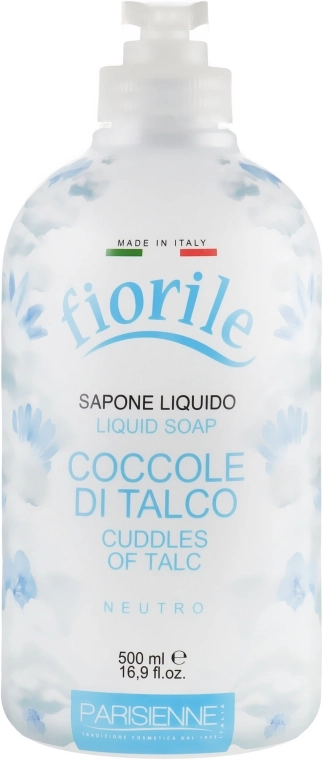 Parisienne Italia Рідке мило Fiorile Cuddles Of Talc Liquid Soap - фото N1