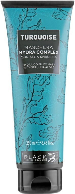 Black Professional Line Маска для восстановления волос Turquoise Hydra Complex Mask - фото N1