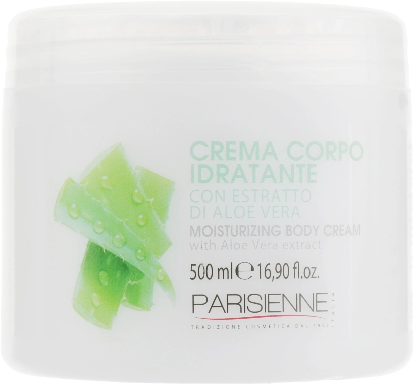 Parisienne Italia Увлажняющий крем для тела с экстрактом алоэ вера Moisturizing Body Cream - фото N1