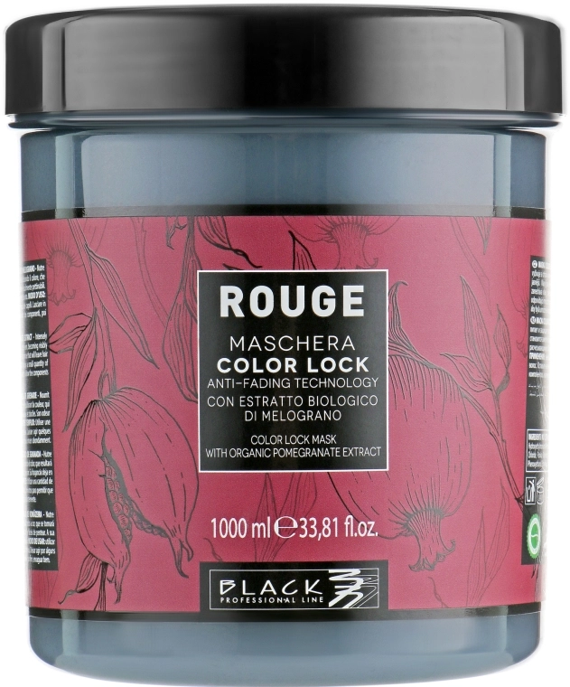 Black Professional Line Маска для захисту кольору волосся Rouge Color Lock Mask - фото N3