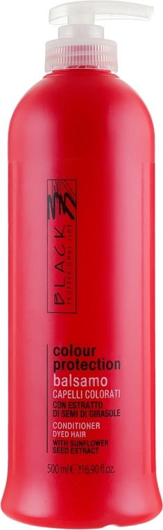 Black Professional Line Кондиціонер для захисту кольору з екстрактом соняшнику Colour Protection Conditioner - фото N1
