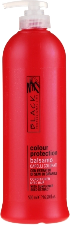 Black Professional Line Кондиціонер для захисту кольору з екстрактом соняшнику Colour Protection Conditioner - фото N3