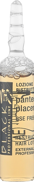 Black Professional Line Лосьйон проти випадіння волосся з пантенолом і плацентою Panthenol & Placenta Lotion - фото N2