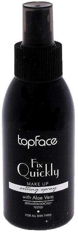 TopFace Fix Quickly Спрей-фіксатор макіяжу - фото N1