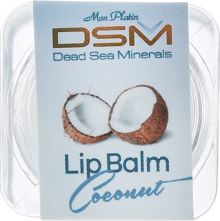 Mon Platin DSM Бальзам для губ на основі кокосового масла "Кокос" Lip Balm Coconut Butter - фото N1
