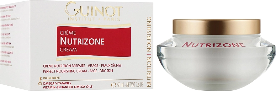 Guinot Интенсивный питательный крем для сухой кожи Nutrizone Peaux Seches - фото N2