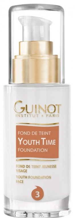 Guinot Fond de Teint Youth Time Омолаживающий тональный крем с помпой - фото N1