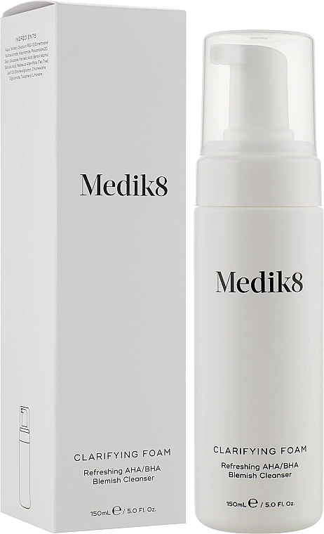 Medik8 Очищающая пенка для жирной и проблемной кожи Clarifying Foam - фото N5
