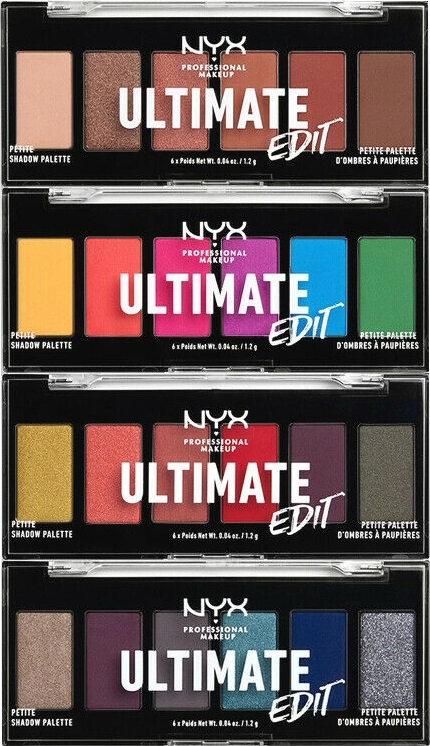 NYX Professional Makeup Ultimate Edit Petite Shadow Palette Палетка теней - фото N6