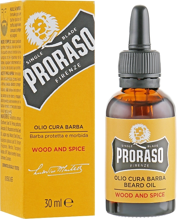 Proraso Масло для бороды Wood & Spice Beard Oil - фото N2
