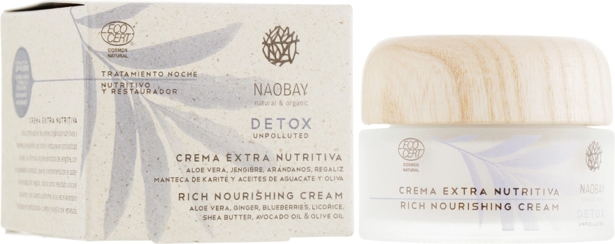 Naobay Крем для обличчя Detox Rich Nourishing Cream - фото N1