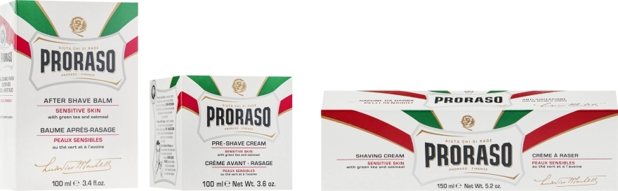 Proraso Набор Vintage Selection Toccasana (cr/100 ml + sh/cr/150 ml + ash/balm/100 ml) - фото N2