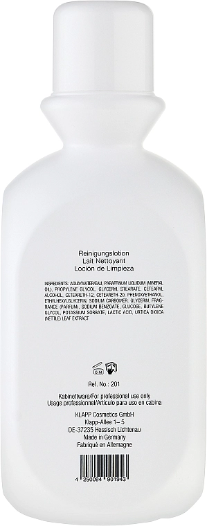 Klapp Базовая очищающая эмульсия Clean & Active Cleansing Lotion - фото N6