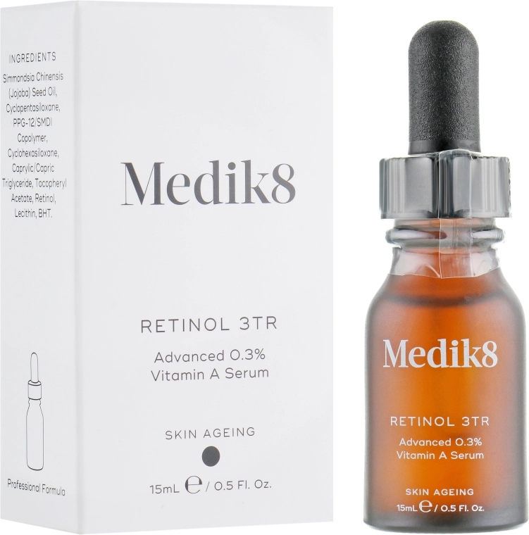 Medik8 Нічна сироватка з ретинолом 0.3 % Retinol 3TR Advanced 0.3% Vitamin A Serum - фото N1