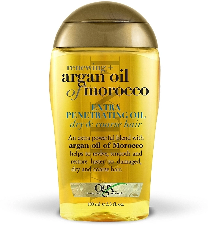 OGX Аргановое масло Марокко для глубокого восстановления волос Moroccan Argan Oil Extra Penetrating Oil - фото N1