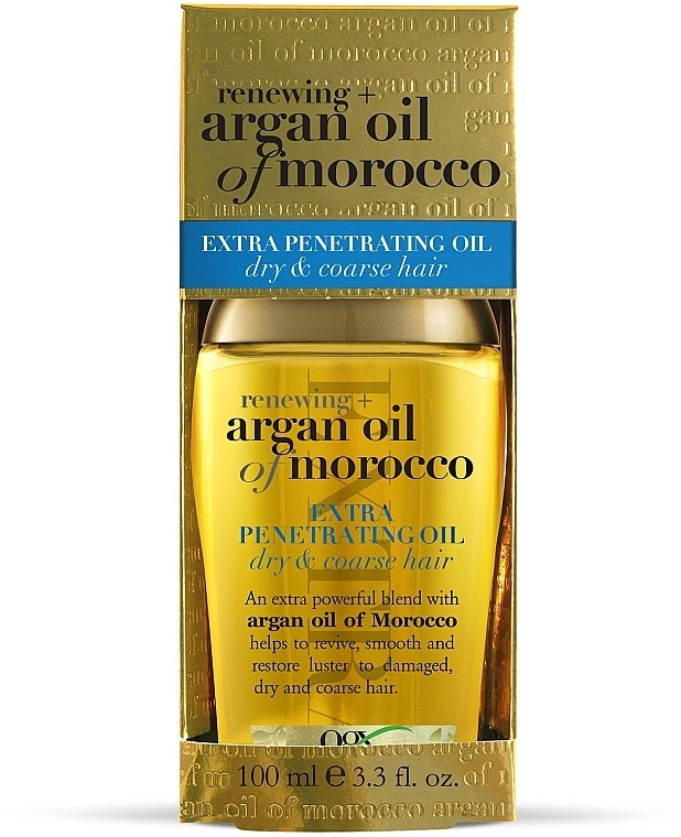 OGX Арганієва олія "Марокко" для глибокого відновлення волосся Moroccan Argan Oil Extra Penetrating Oil - фото N2