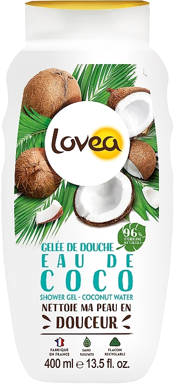 Lovea Гель для душу "Кокос" Exotic Shower Coconut - фото N1