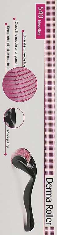 MT ROLLER Мезоролер на 540 титанових голок 0.5 мм Derma Roller System - фото N1
