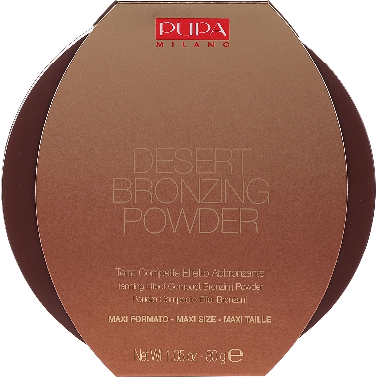 Pupa Desert Bronzing Powder Компактная пудра с бронзирующим эффектом - фото N1