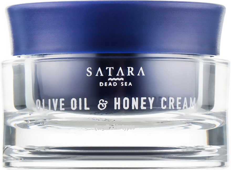 Satara Інтенсивний зволожувальний і живильний крем з олією оливи і медом Dead Sea Olive Oil & Honey Cream - фото N4