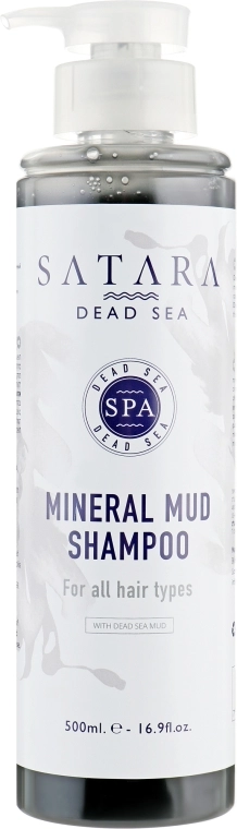 Satara Мінеральний шампунь грязьовий Dead Sea Mineral Mud Shampoo - фото N1