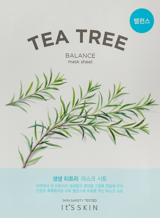 It's Skin Тканевая маска The Fresh Tea Tree Mask Sheet - фото N1