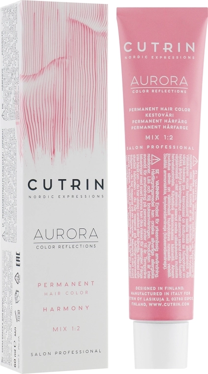 Cutrin Стойкая крем-краска для волос Aurora Color Reflection - фото N1