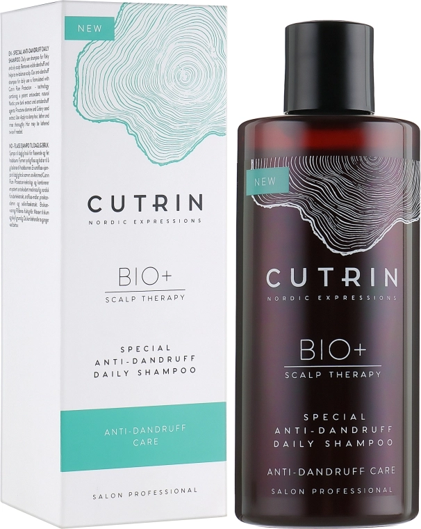 Cutrin Специальный шампунь против перхоти Bio+ Special Anti-Dandruff Shampoo - фото N1