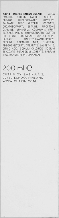 Cutrin Специальный шампунь Bio+ Original Special Shampoo - фото N3