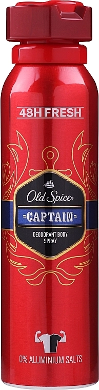OLD SPICE Дезодорант аерозольний Captain Deodorant Spray - фото N1