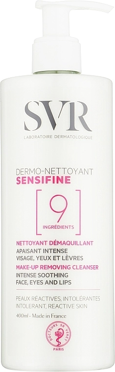 SVR Sensifine Dermo Nettoyant Make-up Removing Cleanser Очищающий крем-гель - фото N2