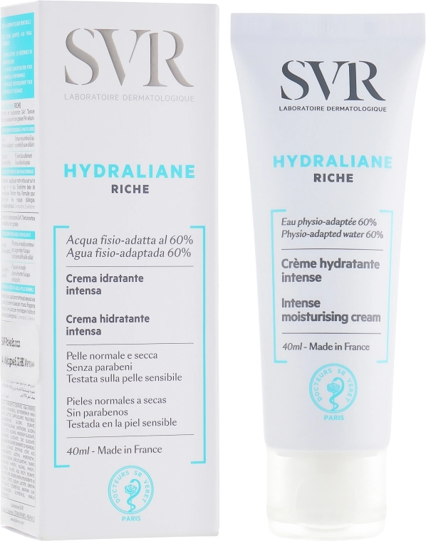 SVR Густий зволожувальний крем Hydraliane Rich Cream - фото N1